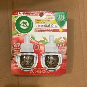 Air Wick Scented Essential Oil Refills - Apple Cinnamon Medley